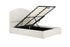 Monaco Fabric Ottoman Bed White